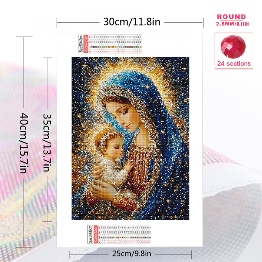 1PC frameless  Diamond Embroid - Photo Mosaic Print avis et prix