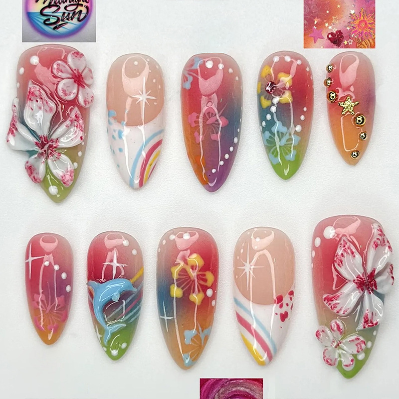 24pcs Glossy Shell Pearl Desig - Pressed Flower Art avis et prix