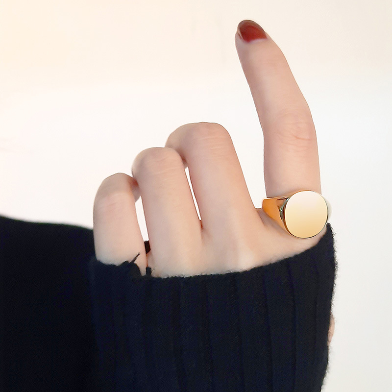 Personalised Initial Engrave C - Initial Ring Custom avis et prix