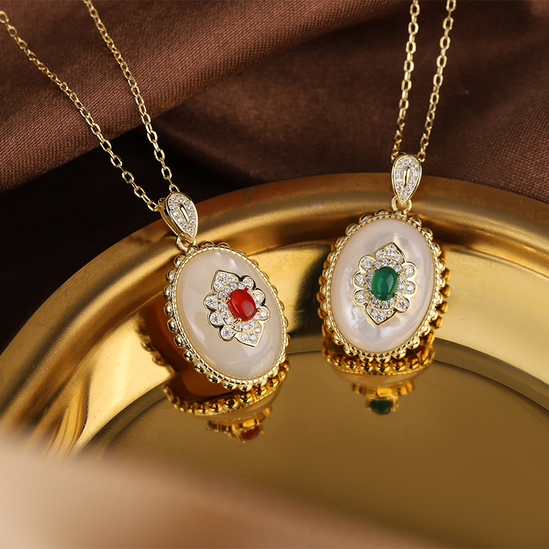 Women's Fashion Light Luxury F - Birth Flower Necklace avis et prix