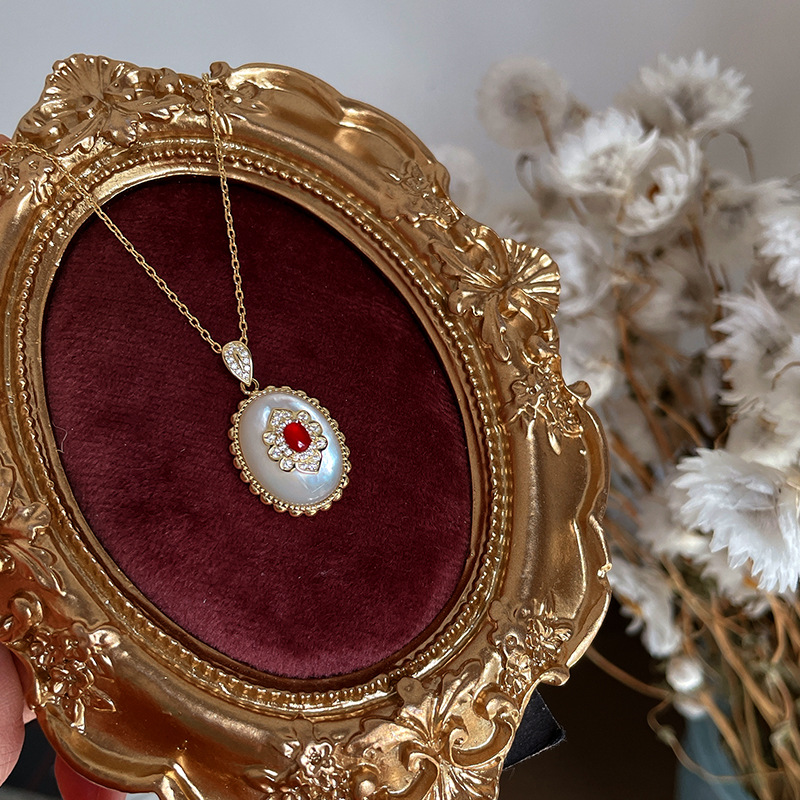 Women's Fashion Light Luxury F - Birth Flower Necklace avis et prix