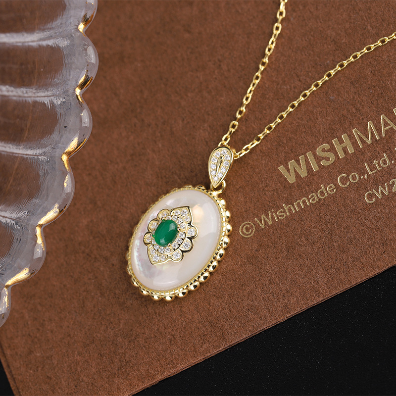 Women's Fashion Light Luxury F - Birth Flower Necklace avis et prix