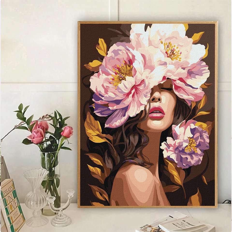 Diamond Painting Beauty Girl D - Photo Mosaic Print avis et prix