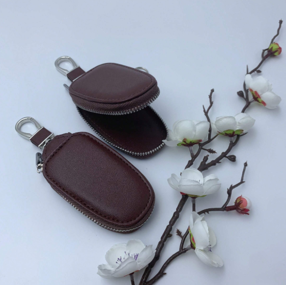 Monogram Print PU Leather Car  - Monogram Keychain Leather avis et prix