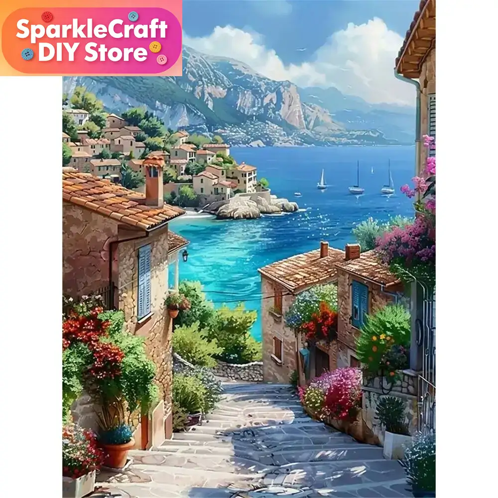 1pc frameless  Diamond Paintin - Photo Mosaic Print avis et prix