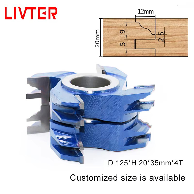 Solid Wood Profile Cutter Head - Engraved Wood Frame avis et prix