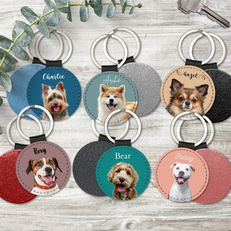 Custom Pet Photo Keychain Pers - Pet Portrait Custom avis et prix
