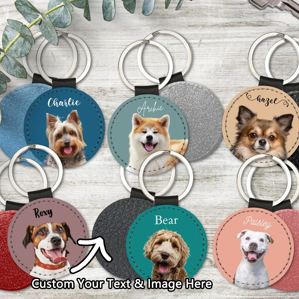 Custom Pet Photo Keychain Pers - Pet Portrait Custom avis et prix