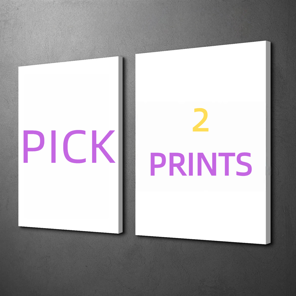 2pcs/set of custom canvas phot - Pet Portrait Custom avis et prix