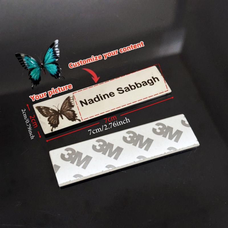 70x20mm Personalize Custom Met - Personalized Name Box avis et prix