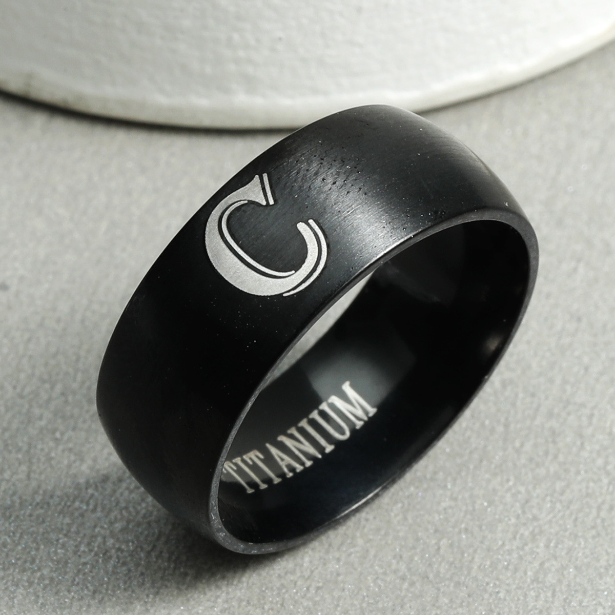 Personalised Initial Women Men - Initial Ring Custom avis et prix