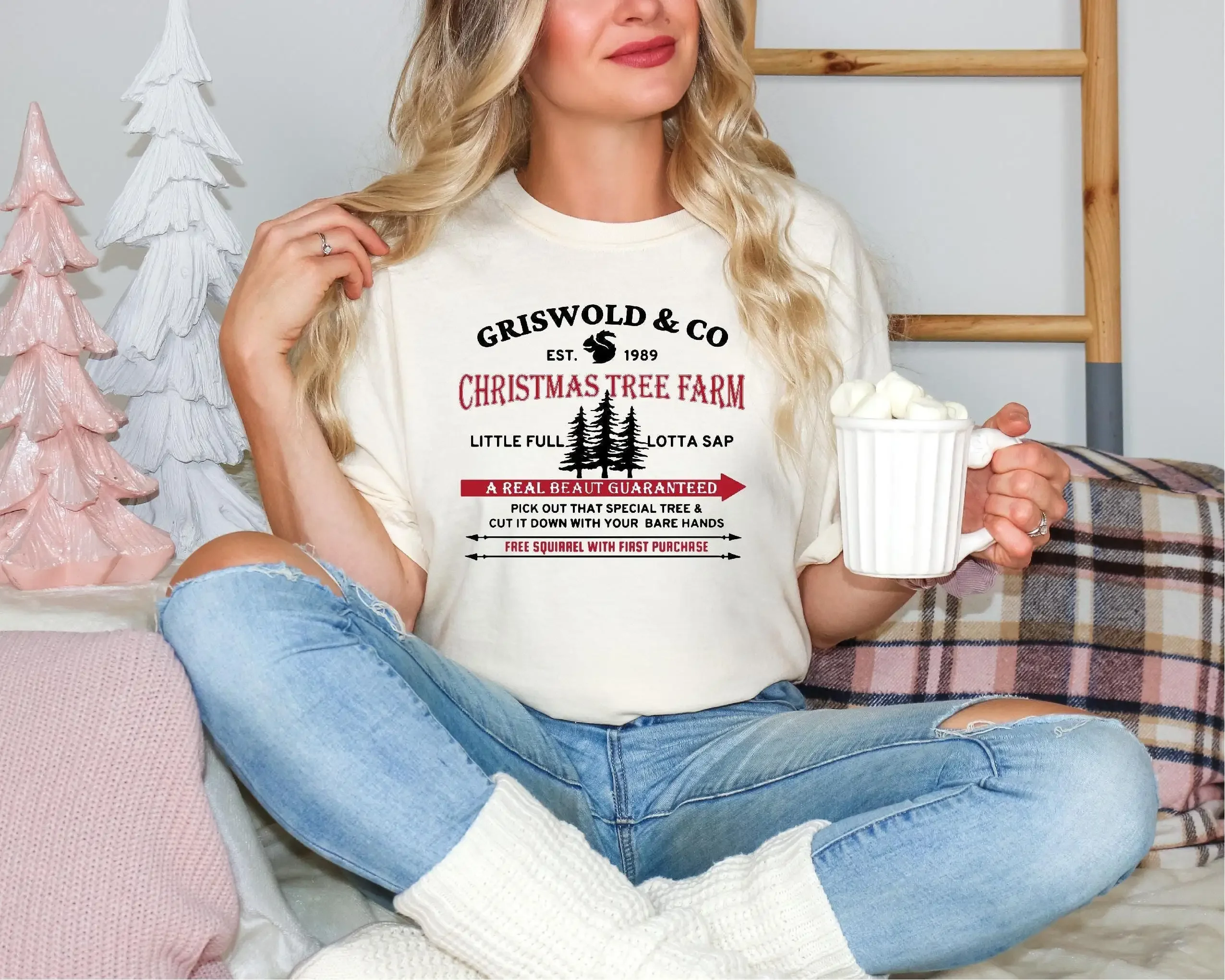 Griswold Co Tree Farm Since 19 - Family Tree Print avis et prix