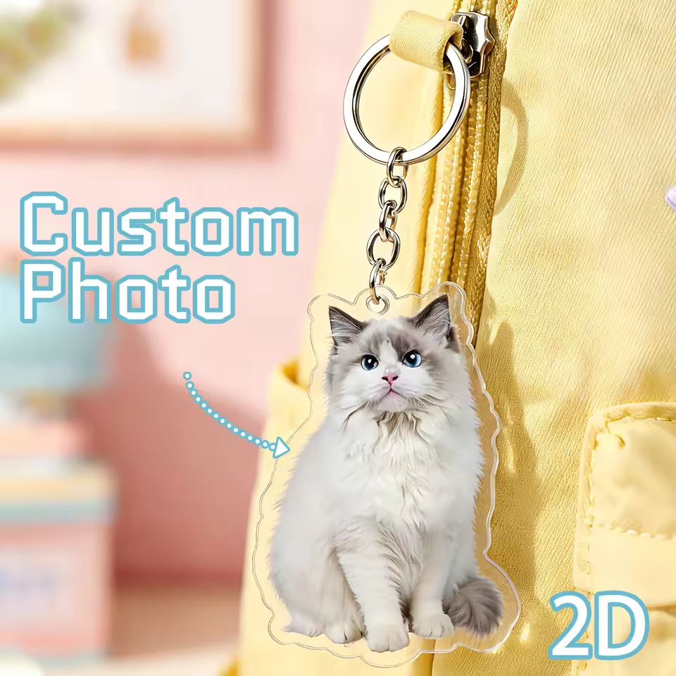 Customized keychain pet Cat Do - Pet Portrait Custom avis et prix