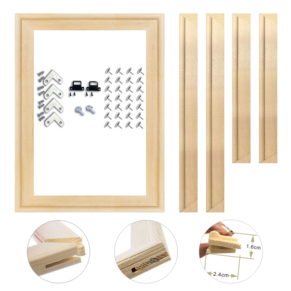 30x40 50x70 70x100cm Canvas Fr - Engraved Wood Frame avis et prix