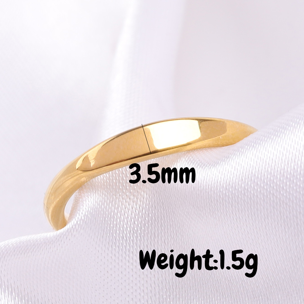 Ladies Elegant Mini Ring with  - Initial Ring Custom avis et prix