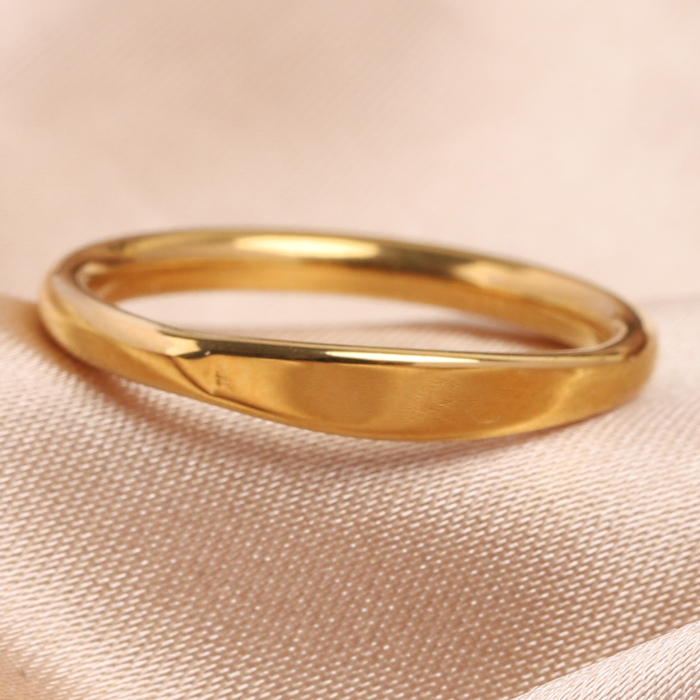 Ladies Elegant Mini Ring with  - Initial Ring Custom avis et prix