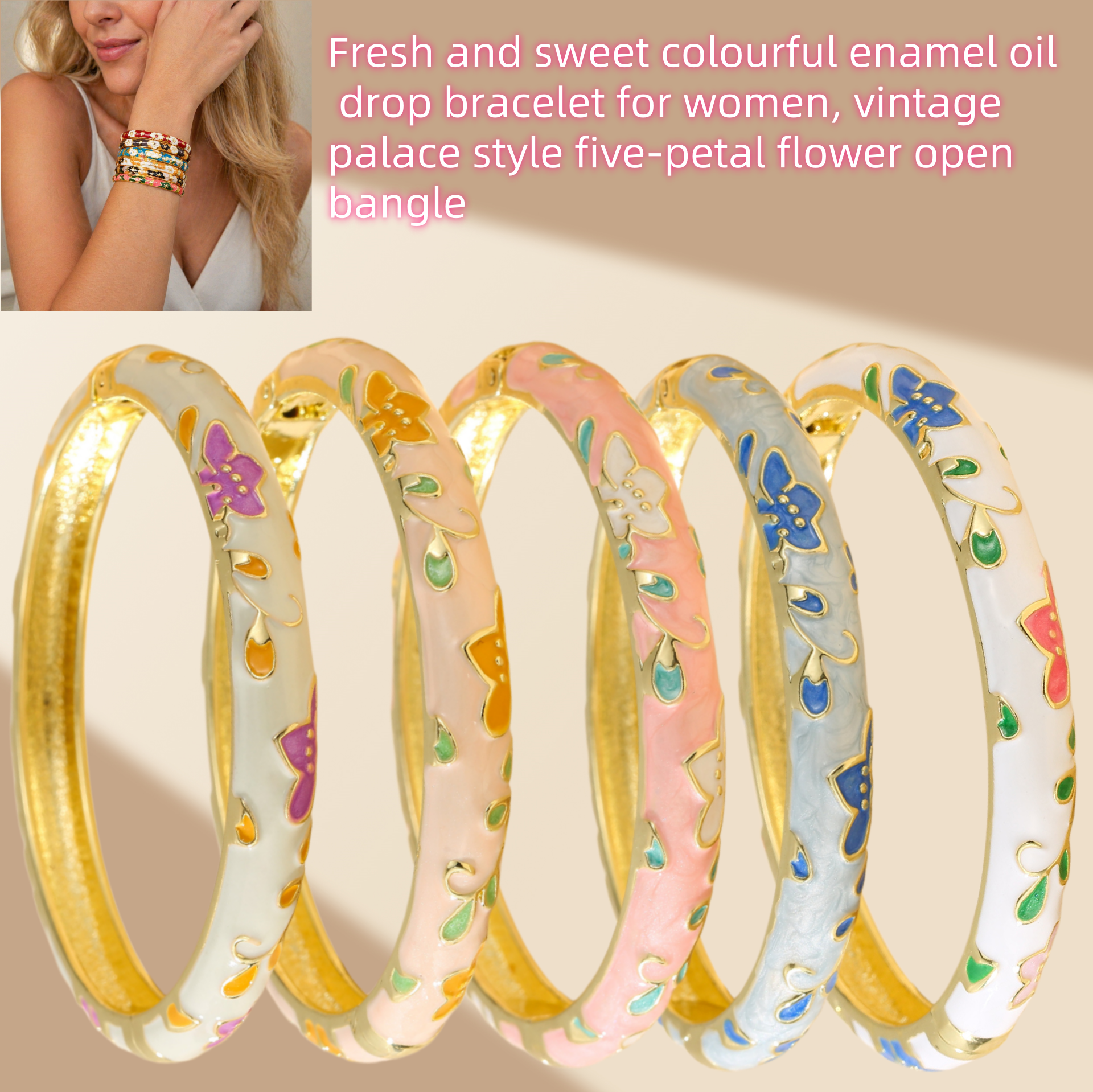 Fresh and sweet colourful enam - Coordinates Bracelet avis et prix