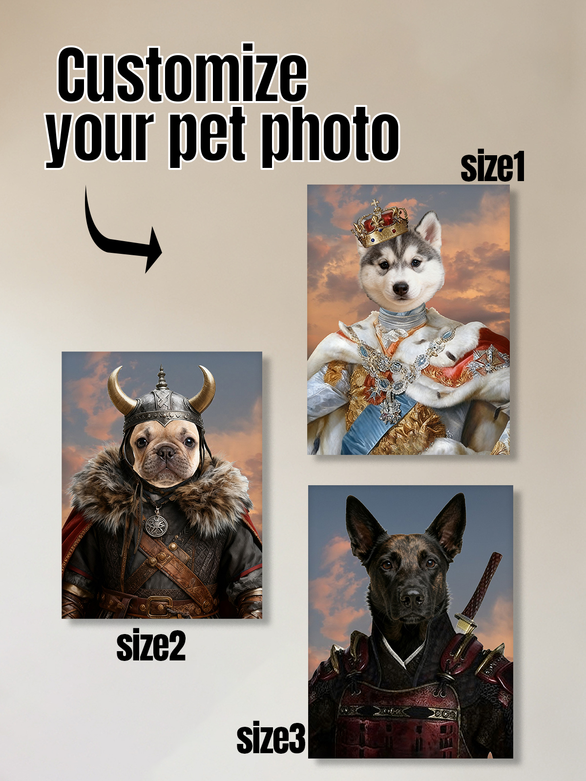 Customized Canvas Painting Roy - Pet Portrait Custom avis et prix