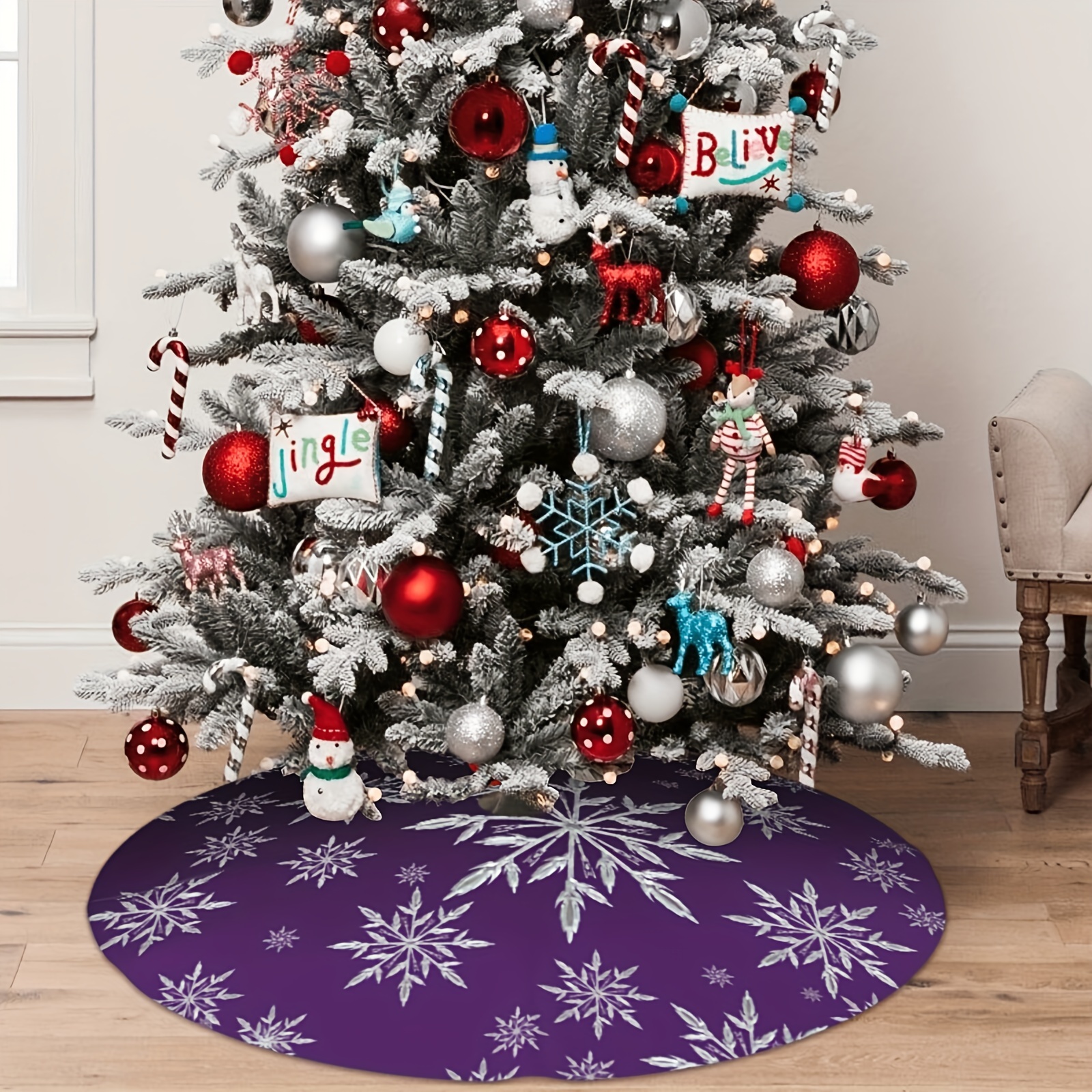 VIKAMA Deep Purple Snowflake P - Family Tree Print avis et prix