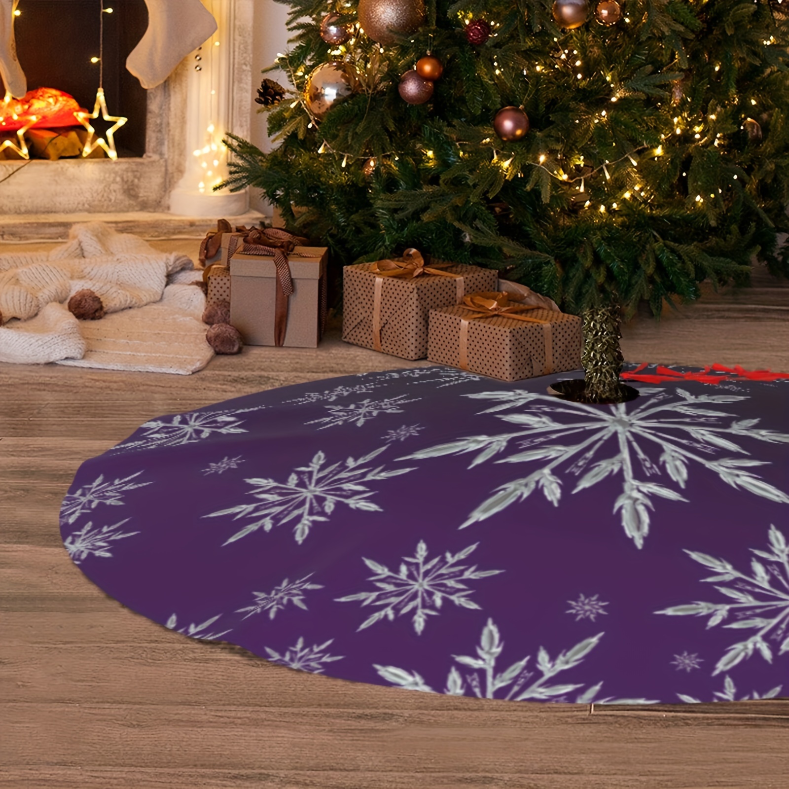 VIKAMA Deep Purple Snowflake P - Family Tree Print avis et prix