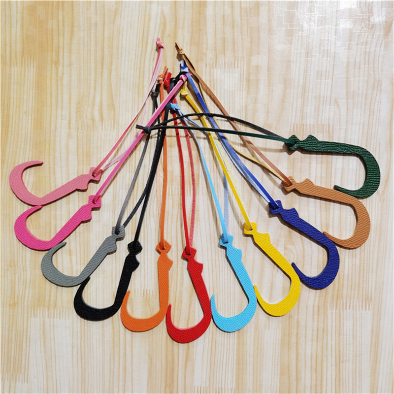 Natural Leather Keychain with  - Monogram Keychain Leather avis et prix