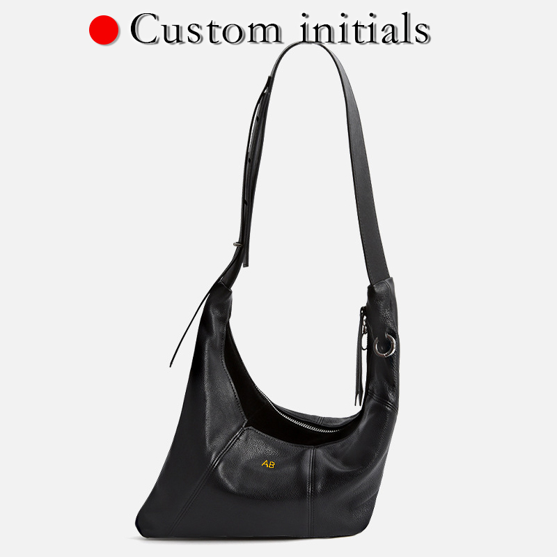 Custom Initials Leather Half M - Initial Ring Custom avis et prix