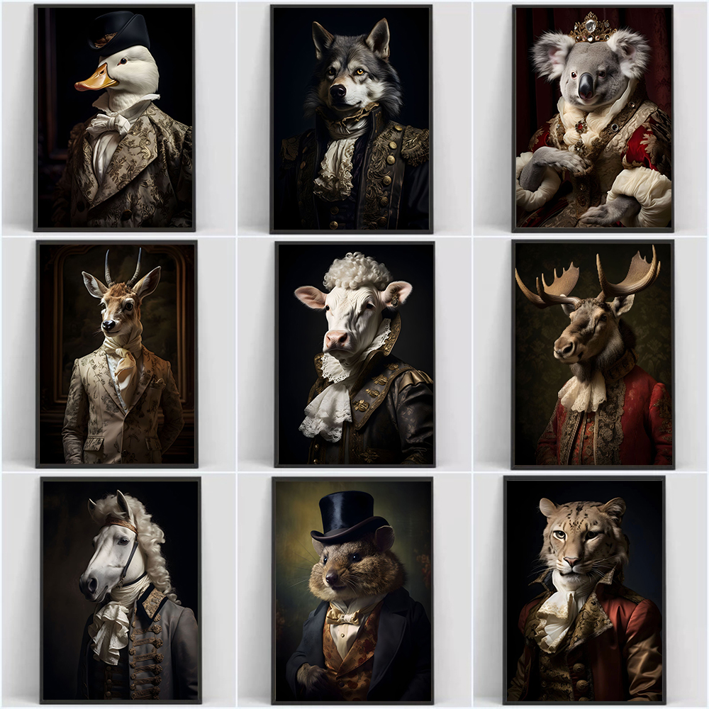 Aristocrat Animals Portrait Po - Pet Portrait Custom avis et prix