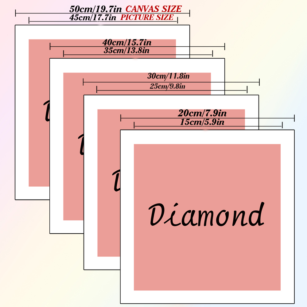 Rose Diamond Painting Full Squ - Photo Mosaic Print avis et prix