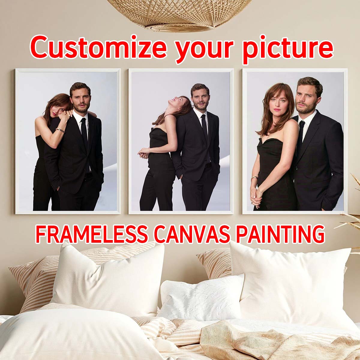 Custom Print Canvas Painting F - Pet Portrait Custom avis et prix