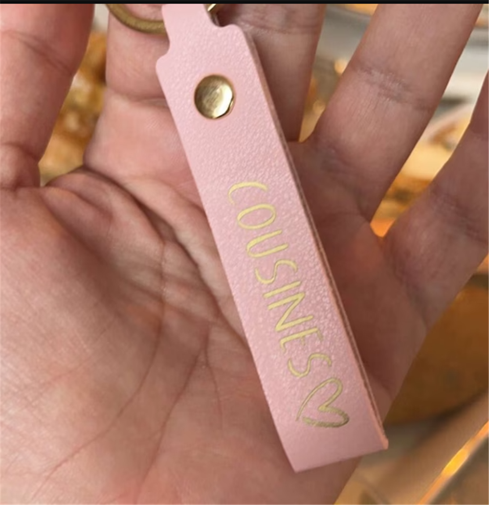 Personalized Leather Key Holde - Monogram Keychain Leather avis et prix