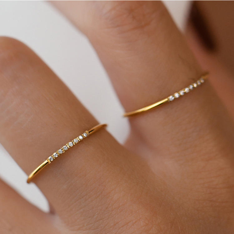 New Fashion stainless steel Cu - Initial Ring Custom avis et prix