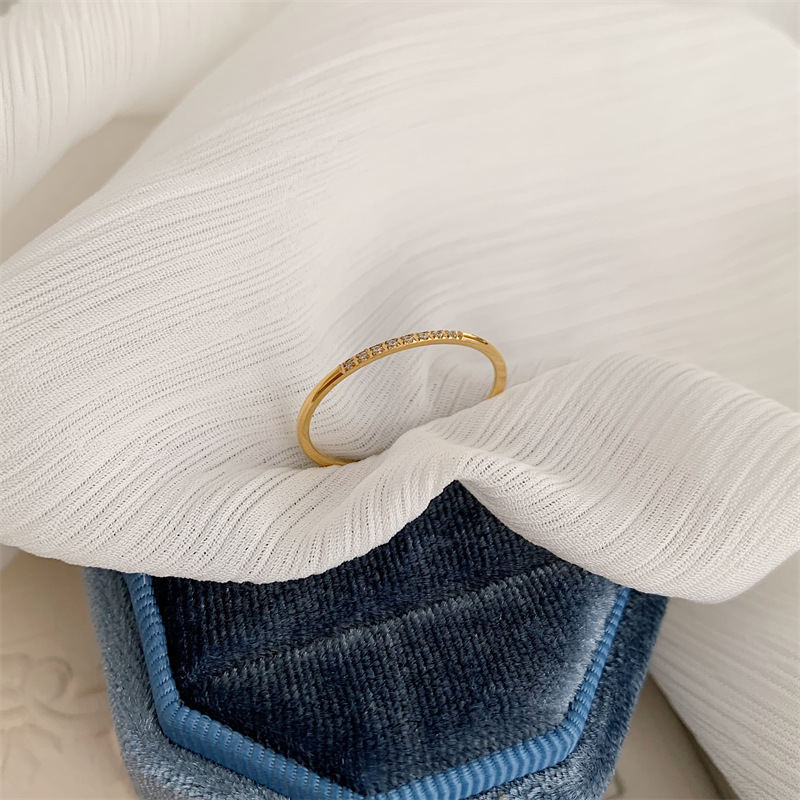 New Fashion stainless steel Cu - Initial Ring Custom avis et prix