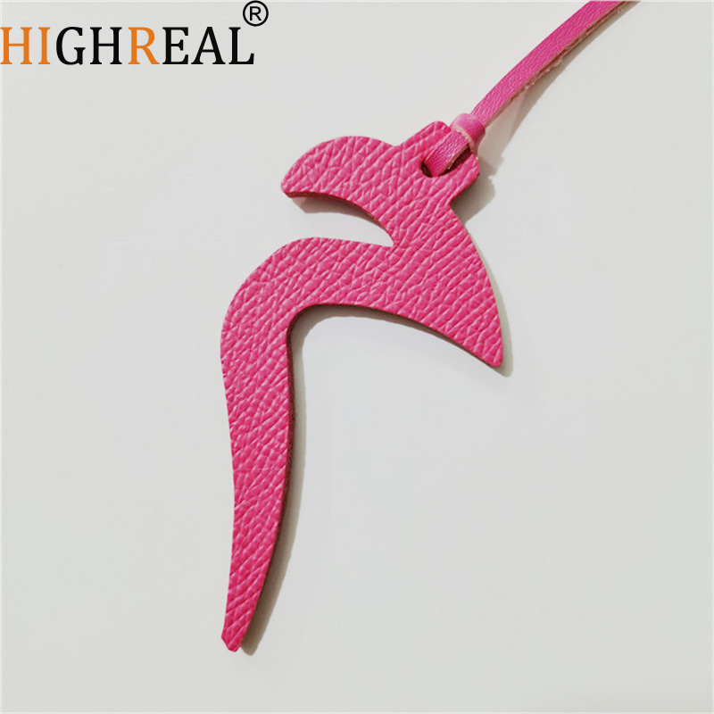 HIGHREAL Custom Made Luxury Ge - Monogram Keychain Leather avis et prix