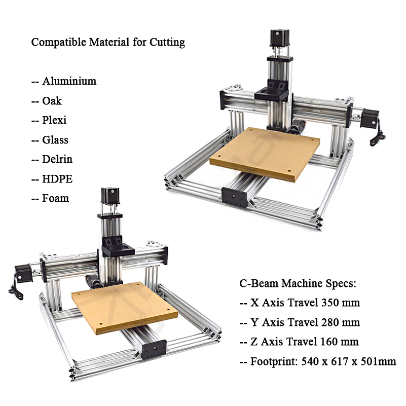 Openbuilds C-Beam 3-Axis CNC M - Engraved Wood Frame avis et prix