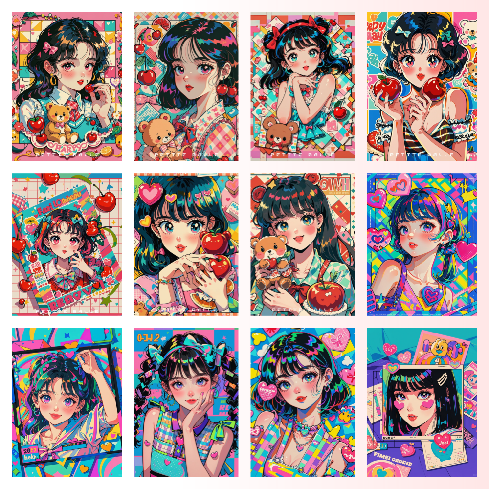 New 2024 Diamond Painting Neon - Photo Mosaic Print avis et prix