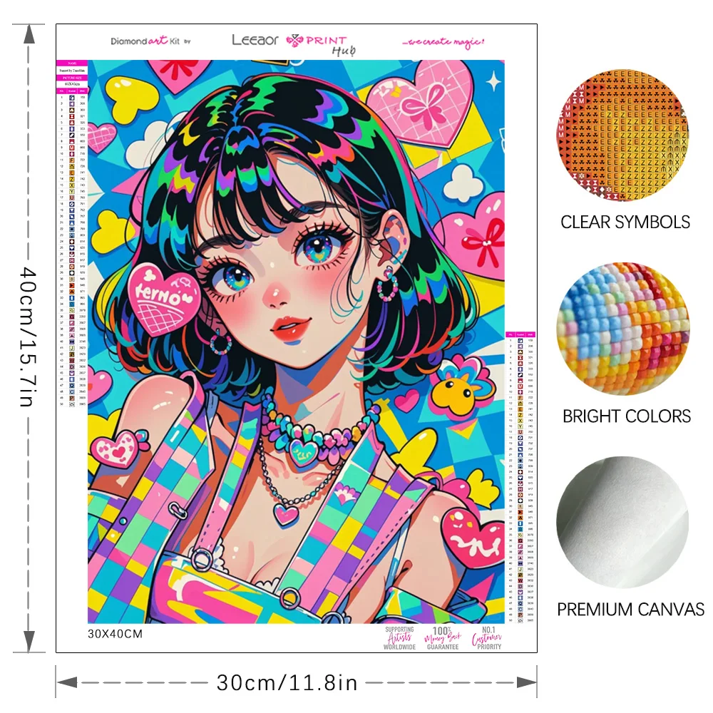 New 2024 Diamond Painting Neon - Photo Mosaic Print avis et prix