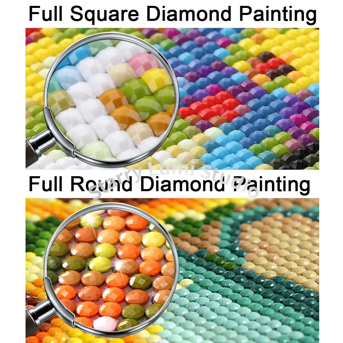 5D Full Square Painting God Mo - Photo Mosaic Print avis et prix