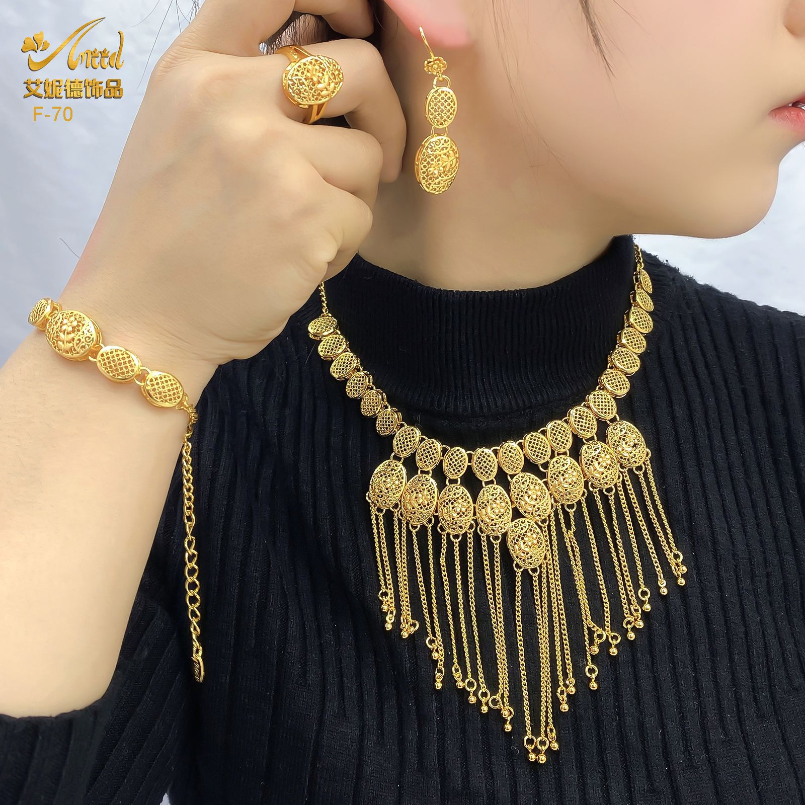 Wedding Women Heart Tassel 4-P - Coordinates Bracelet avis et prix