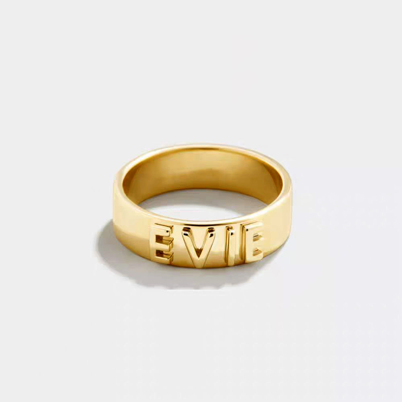 Personalized Name Ring for Men - Initial Ring Custom avis et prix
