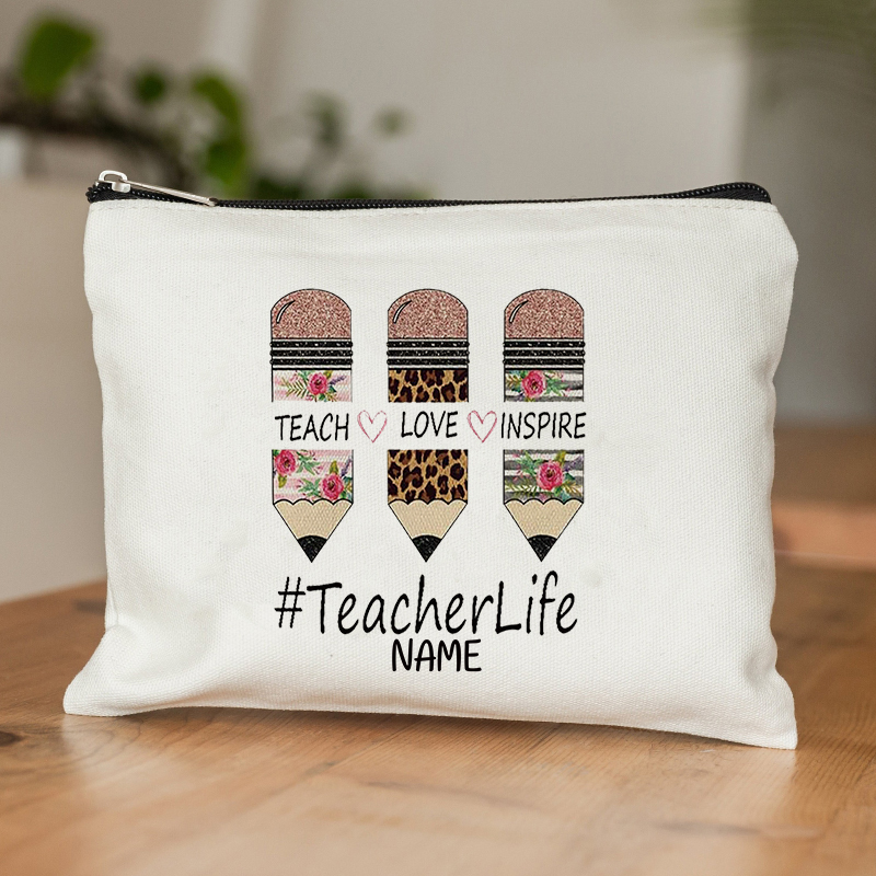 Personalized Teach Peace Love  - Personalized Name Box avis et prix