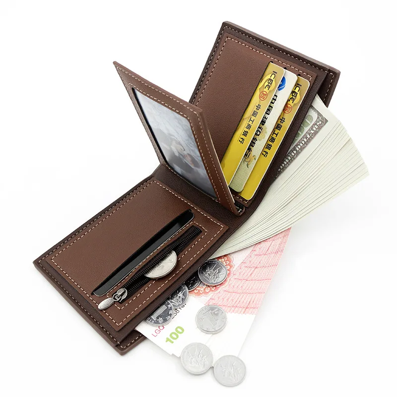 Slim Card Holder Male Purses C - Personalized Name Box avis et prix