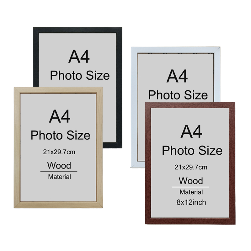 1/2/3pcs Wood Picture Frame A4 - Engraved Wood Frame avis et prix