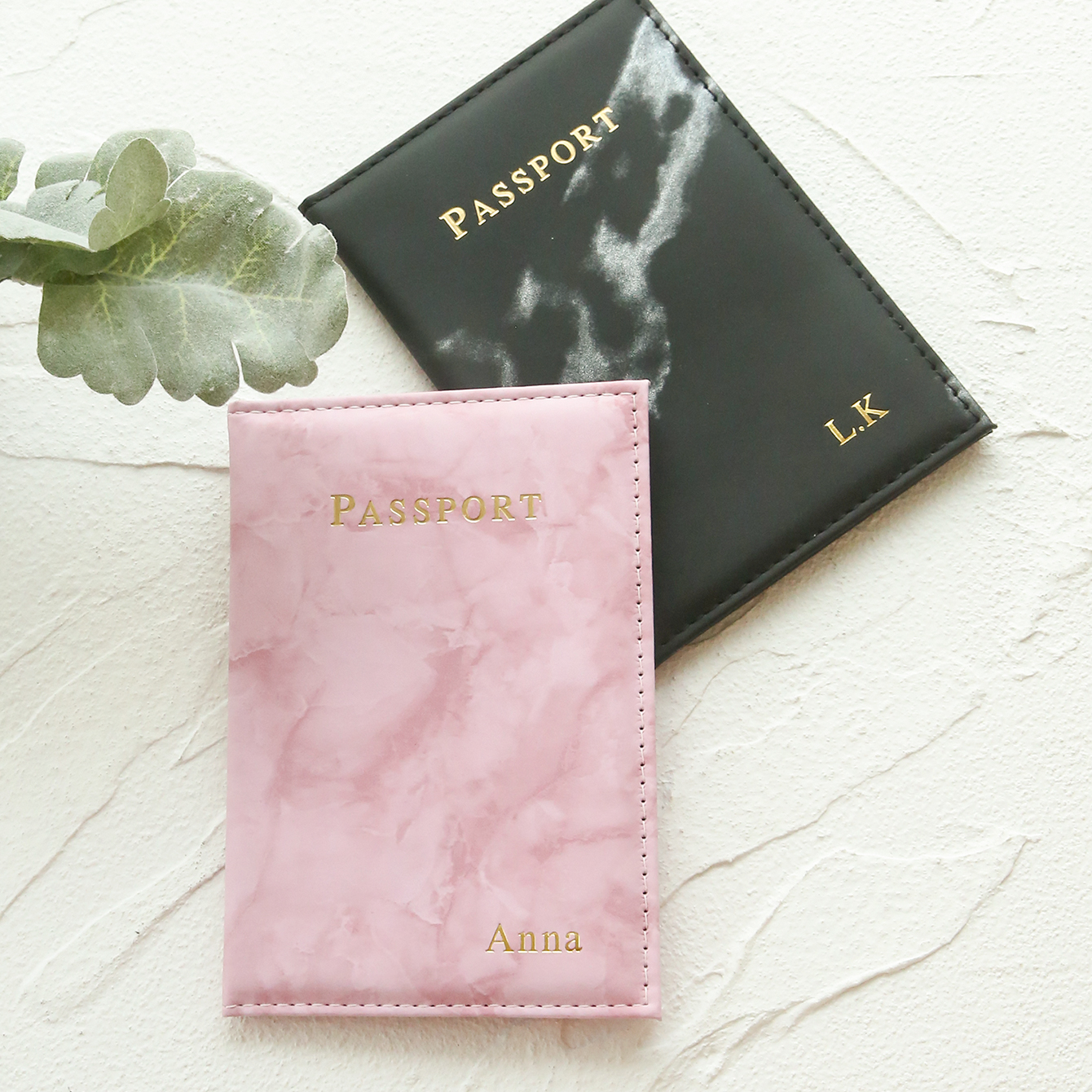 2PCS Custom Couple Passport Ho - Personalized Name Box avis et prix