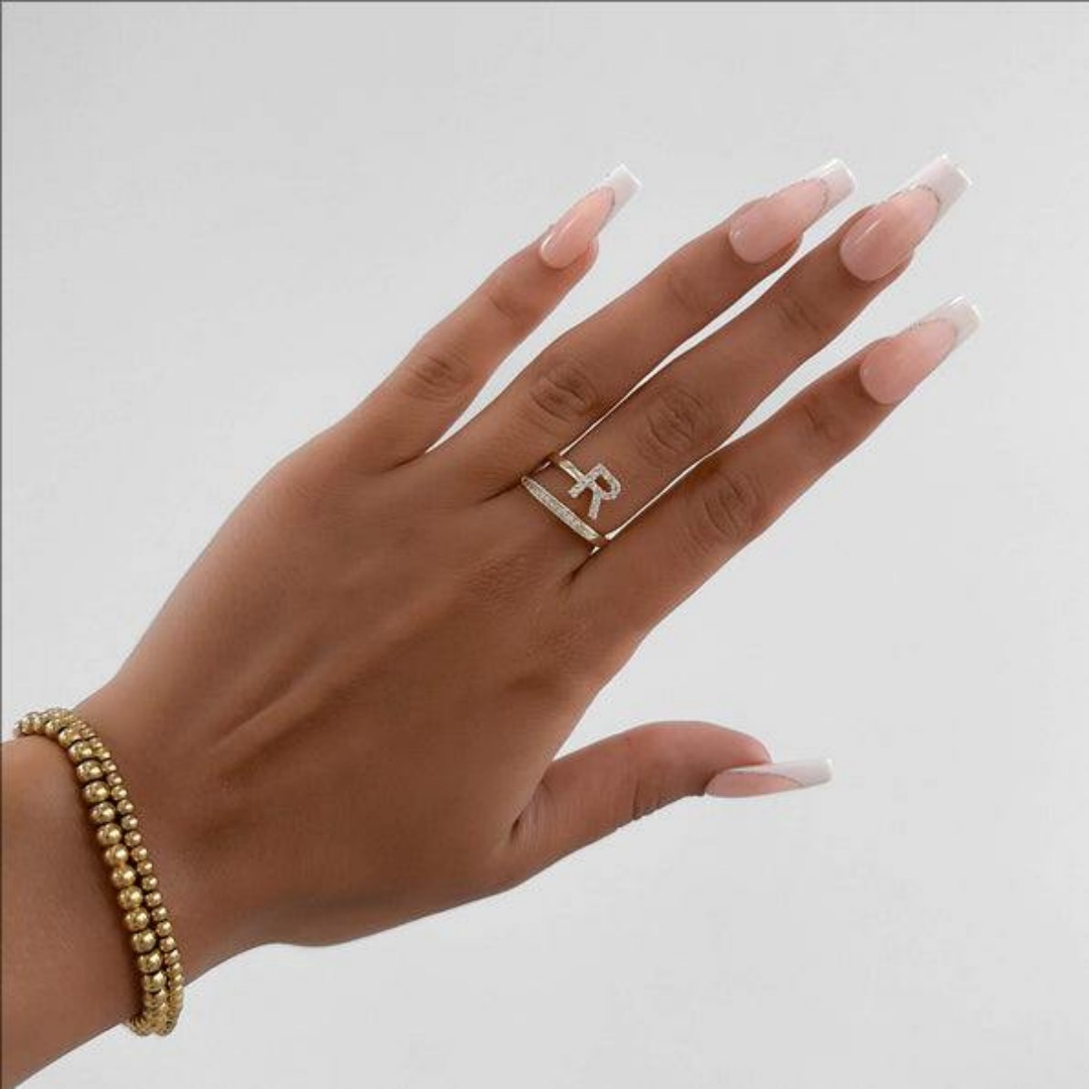 Custom Initial Ring Personaliz - Initial Ring Custom avis et prix