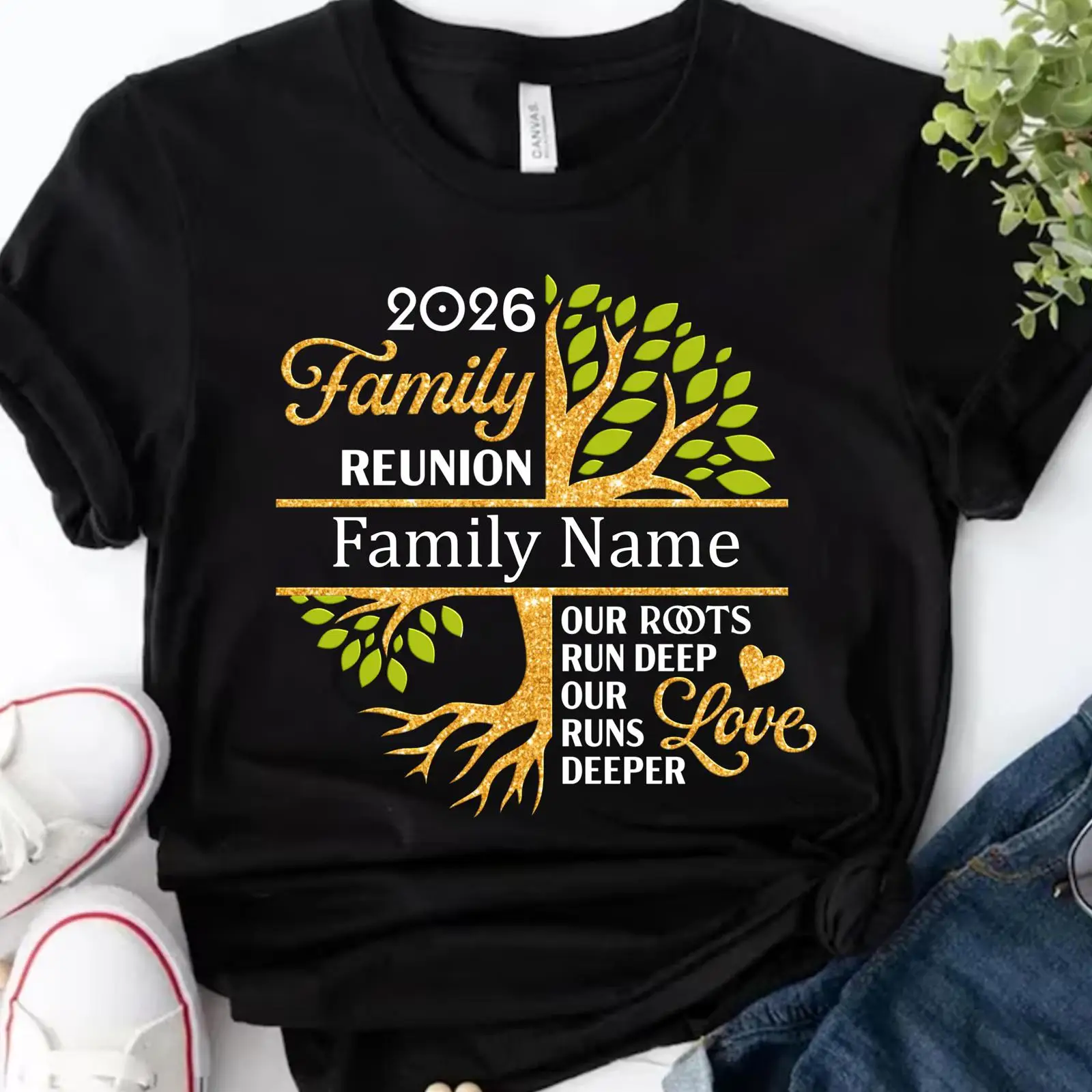 2026 Custom Family Reunion T S - Family Tree Print avis et prix