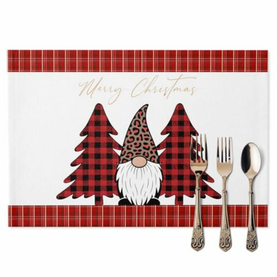 Set of 4 Winter Christmas Tree - Family Tree Print avis et prix