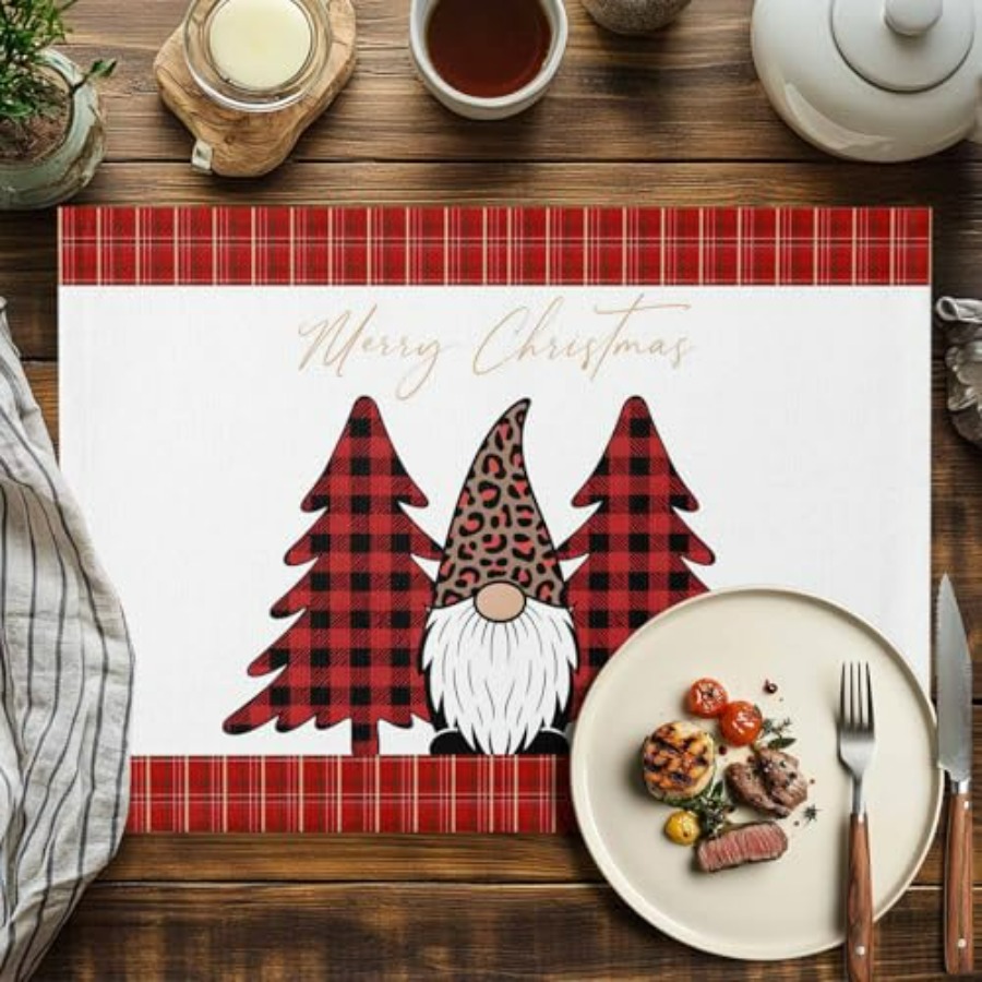 Set of 4 Winter Christmas Tree - Family Tree Print avis et prix